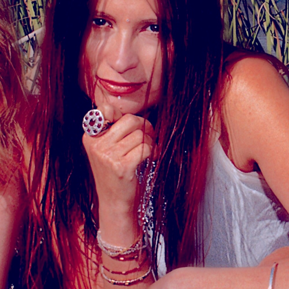 Earth Mined Ruby Gorgerous Chunky Silver Ring - image 4